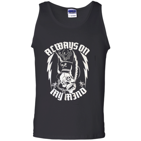 Acways On My Mind Skull Born to kill head funny Tank Top