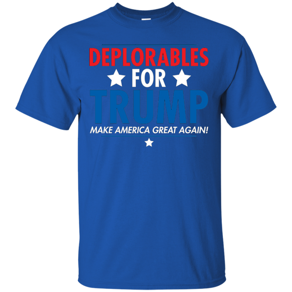 Deplorables ForTrump Make America Great Again T-Shirt