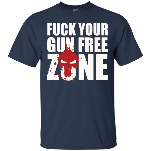 Discover Cool CSYBING Men's Fuck Your Gun Free Zone T-Shirt