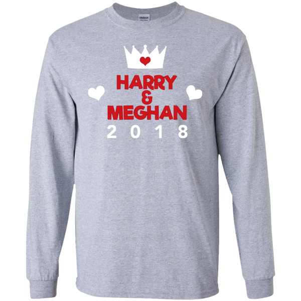 Harry and Meghan May 19 2018 - British Royal Wedding Shirt  Long T-Shirt