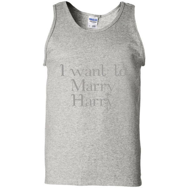 Cover your body with amazing Royal Wedding 2018 Funny Shirt I Want to Marry Harry Tank Top