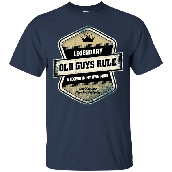 Guys Rule Men's Legendary Badge T-Shirt