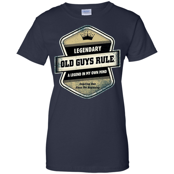 Guys Rule Men's Legendary Badge T-Shirt