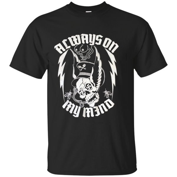 Acways On My Mind Skull Born to kill head funny T-Shirt