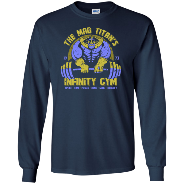 The Mad Titan's Infinitty Gym Space Time Power Mind Soul Reality Long T-Shirt
