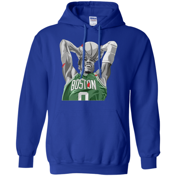 Scary Terry Gift Boston Basketball Pullover Hoodie