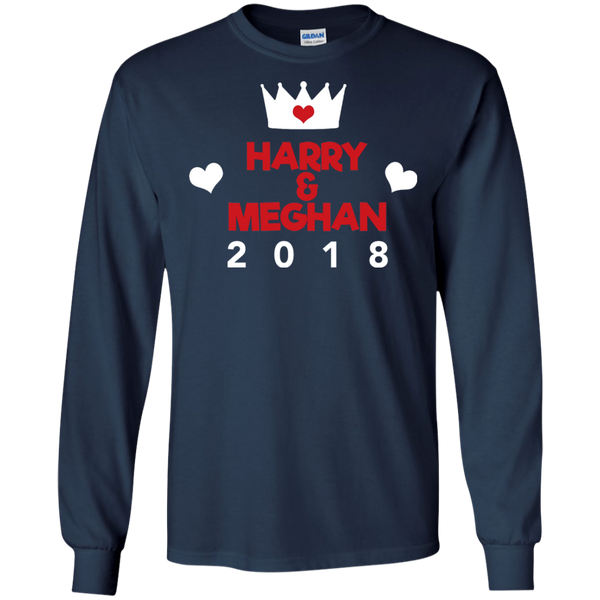 Harry and Meghan May 19 2018 - British Royal Wedding Shirt  Long T-Shirt