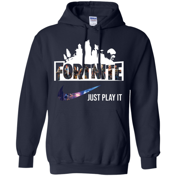 Fortnite just play it funny Pullover Hoodie