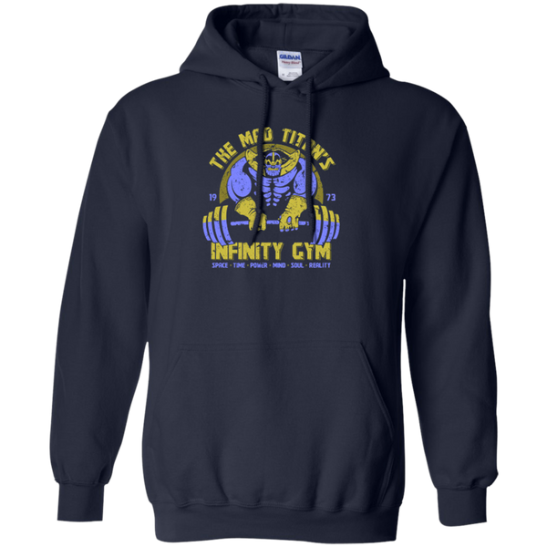 The Mad Titan's Infinitty Gym Space Time Power Mind Soul Reality Pullover Hoodie