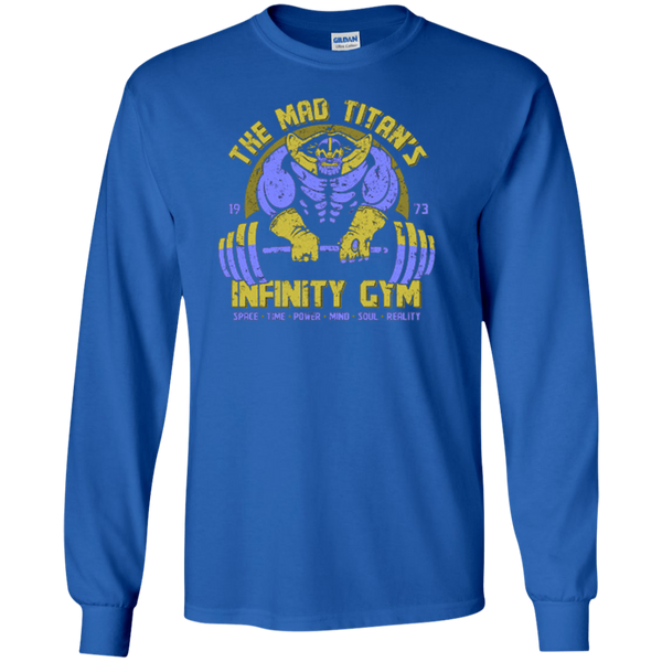 The Mad Titan's Infinitty Gym Space Time Power Mind Soul Reality Long T-Shirt
