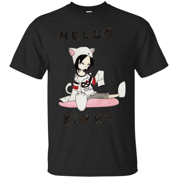 Helllo Kinky Art funny T-Shirt