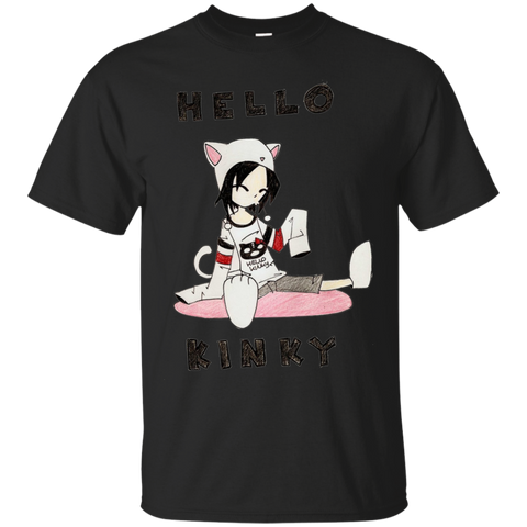 Helllo Kinky Art funny T-Shirt
