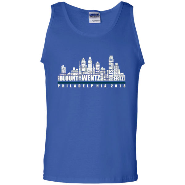 High quality CFanTstore 2018 Philadelphia Football Fly Eagles Fly City Skyline Cool Fan Tank Top