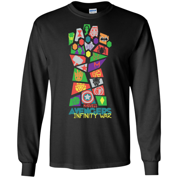 Infinity War Marvel Thanos Long T-Shirt