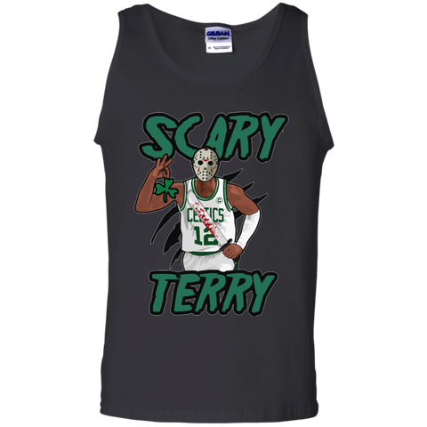 Scary Terry With Knife Clover Lucky Gift for Fun Tank Top