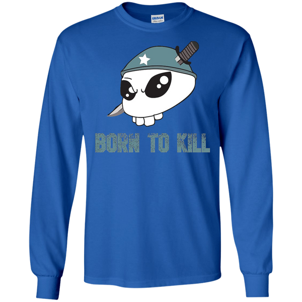 Born to kill head Funny Art Star Long T-Shirt