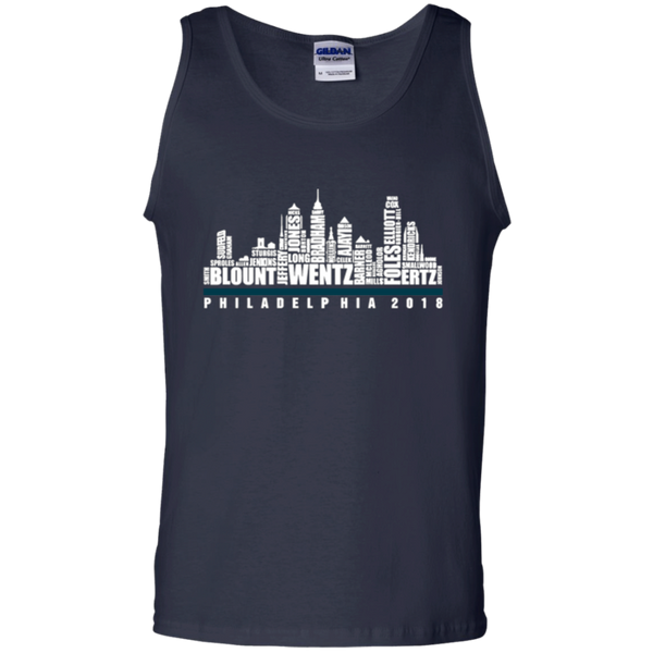 High quality CFanTstore 2018 Philadelphia Football Fly Eagles Fly City Skyline Cool Fan Tank Top