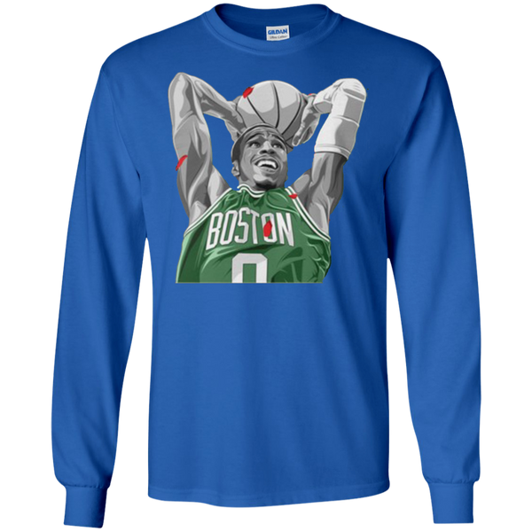 Scary Terry Gift Boston Basketball Long T-Shirt