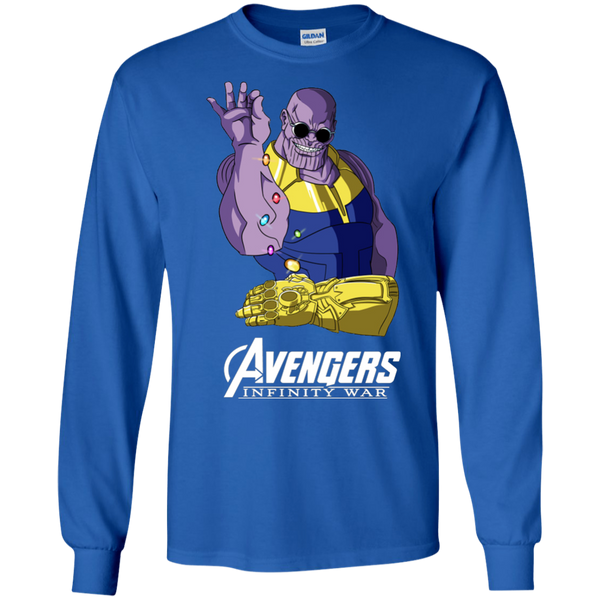 Thanos Avengers Infinity War Cotton Long Sleeves T-Shirt